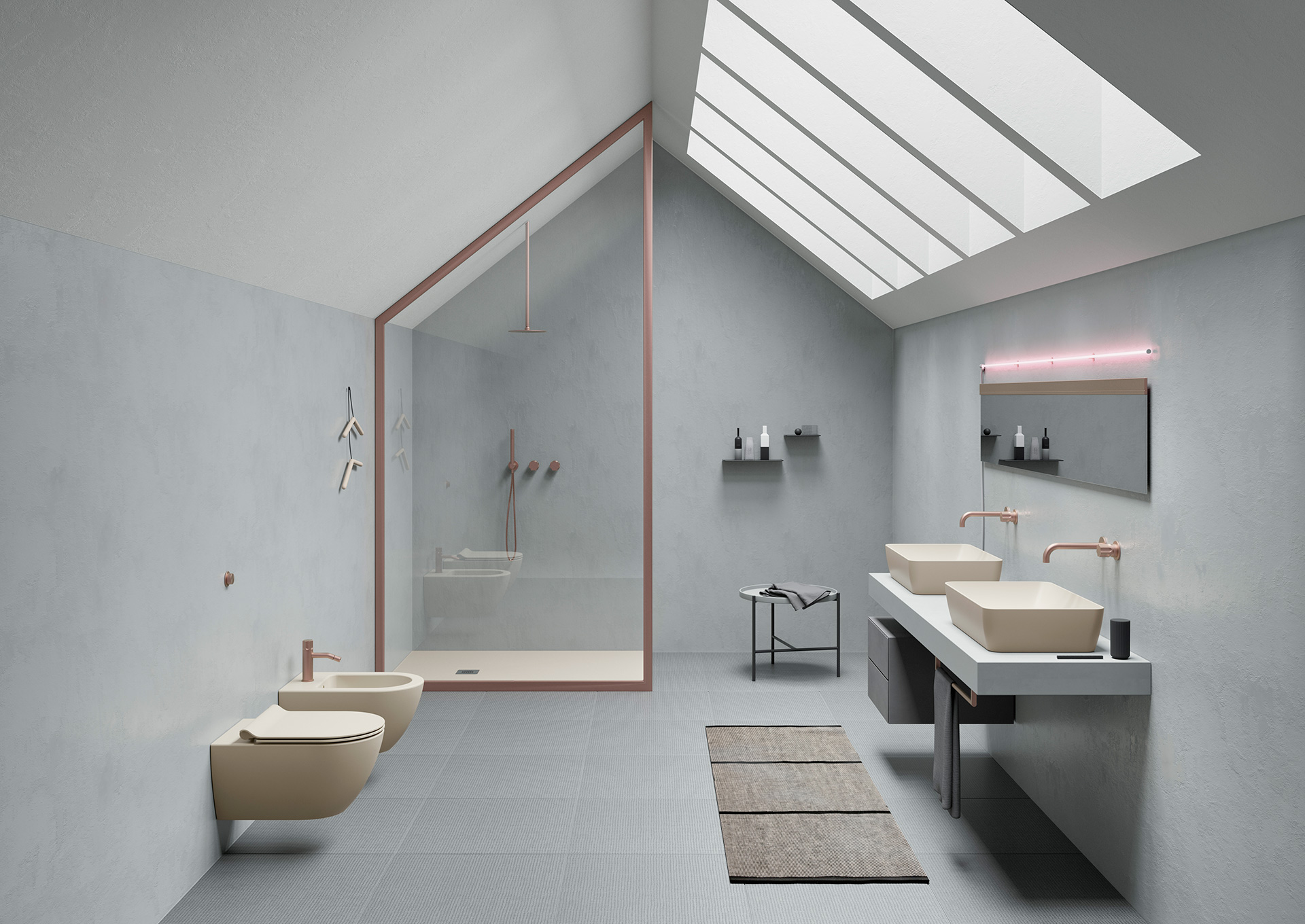 WC quadrato - Tutti i produttori del design e dell'architettura