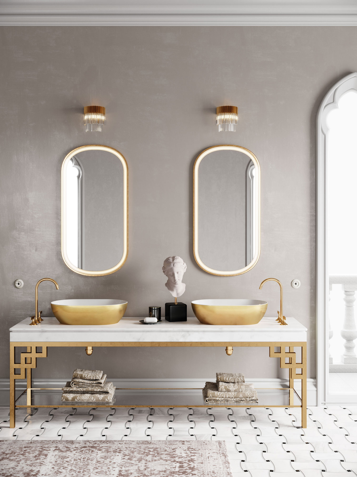 Gold & Silver 60x42 art 884250